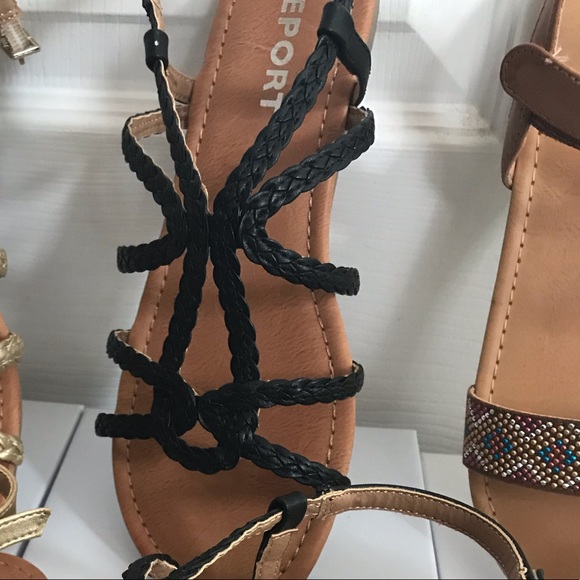 2 pairs of report sandals size 4 - Picture 4 of 4